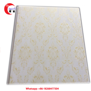 イラク市場向け25cm幅ラミネート<span class=keywords><strong>PVC</strong></span>壁パネル - Product Image 3