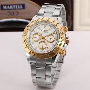 Orologio Meccanico Automatico <span class=keywords><strong>da</strong></span> <span class=keywords><strong>Uomo</strong></span> Jaragar Serie Lusso 2026, Brand di Lusso con Lunetta Dorata e Display a 3 Quadranti - Product Image 6