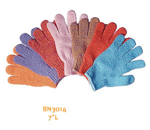 Multi-color <b>bath</b> exfoliating mitts - Product Image 1