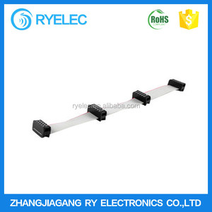 IDC 2.54mm Câble Électrique Fil à Carte Connecteurs gris câble plat - Product Image 1