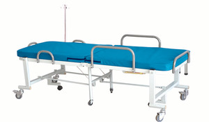 DP-Z05 Lit d'examen chirurgical <span class=keywords><strong>pliable</strong></span> en acier, <span class=keywords><strong>chariot</strong></span> portable, équipement médical hospitalier, homologué CE - Product Image 3