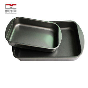 Herramientas de cocina para hornear, juego de bandeja de Metal de acero al carbono, recubrimiento de seguridad antiadherente, juego de sartenes para hornear, 2 uds., gran oferta de fábrica - Product Image 1