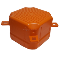 En plastique modulaire ponton flotte