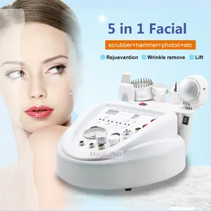 Máquina de extração de cravo facial ultrassônica 5 em 1, multifunções