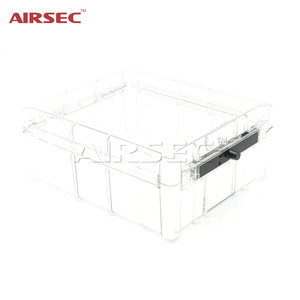 Airsec <span class=keywords><strong>EAS</strong></span> AM RF chống trộm an ninh trong suốt PC nhựa an toàn hơn Hộp Tag cho bán lẻ - Product Image 5