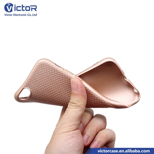 2017 productos más populares de bajo precio Unico TPU Cell <span class=keywords><strong>Phone</strong></span> Accessories Con textura de tela diseño para iPhone 6 - Product Image 5