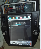 Nouveau 12 pouces Tesla Android Voiture Stéréo Audio Vidéo De Voiture Lecteur DVD Pour Toyota Prado 150 LC150 2014-2017