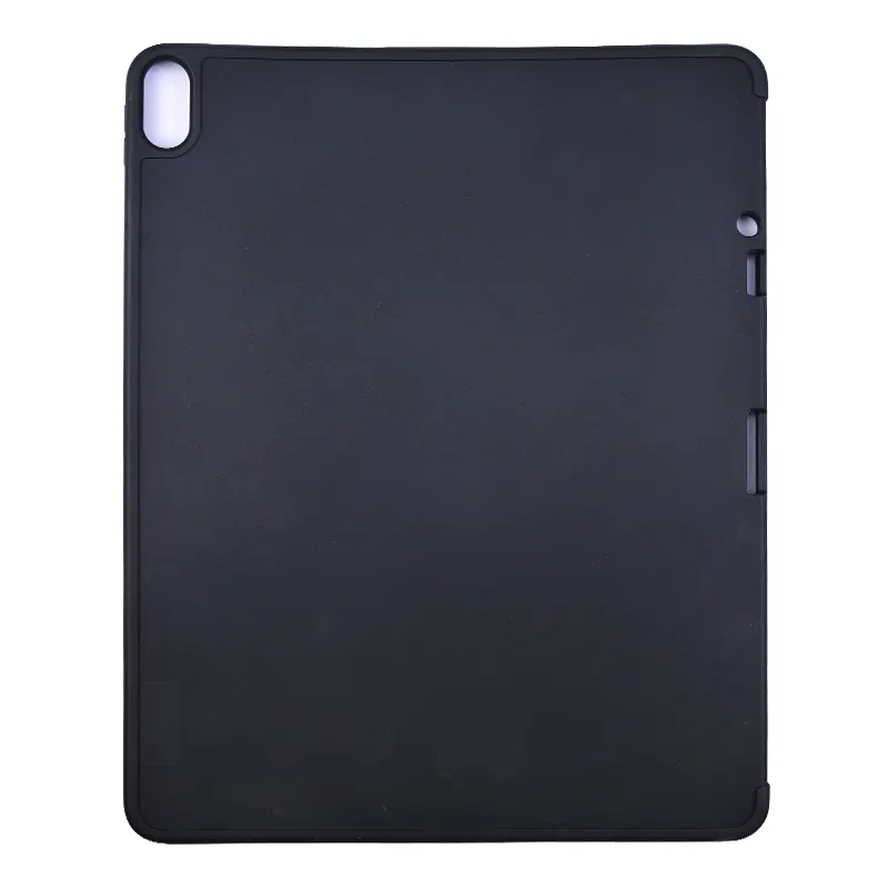 Étui en cuir à rainure d'incrustation TPU étui souple pour ipad pro 12.9 pouces personnalisé iPad mini étui vierge