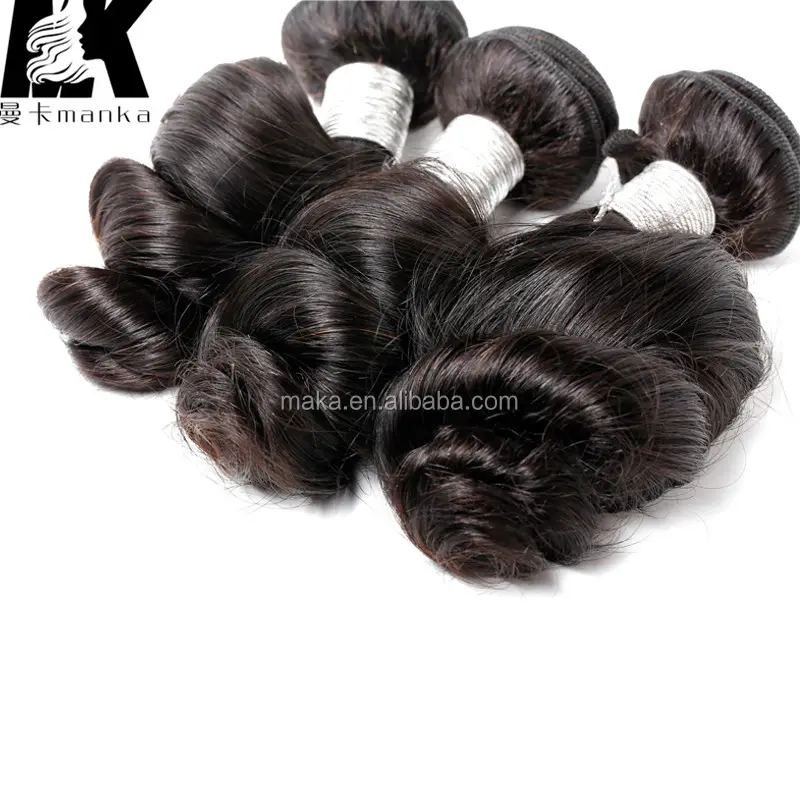 1 Bundle/100g Peruvian Loose Wave Virgin Weaves Weft Remy Human Hair Extension Wavy