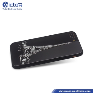 Nuevos productos 2017 producto innovador TPU + PC con <span class=keywords><strong>cristal</strong></span> 3D impresión caja de teléfono para <span class=keywords><strong>iPhone</strong></span> <span class=keywords><strong>7</strong></span> <span class=keywords><strong>plus</strong></span> - Product Image 2