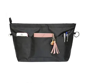 Tragbare Organisator-einsatz Durable Zipper Clutch Tasche Make-Up Tasche Reise Veranstalter