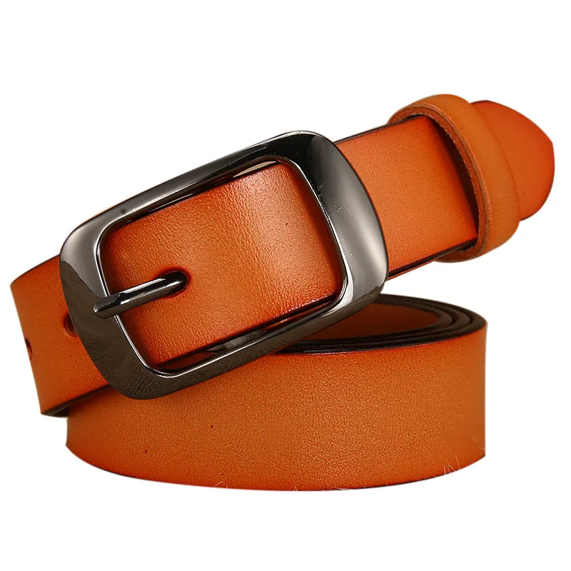 Handmade Garment Accessory Fashion Lady Genuine Leather Belts Woman