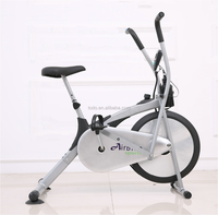 Vélo elliptique bureau vélo à air pour fitness/intérieur fixe vélo droit/vélo d'exercice avec capteur