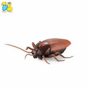 Kids plastic radio control toys infrared remote control giant roach 3CH simulated animal cockroach toys