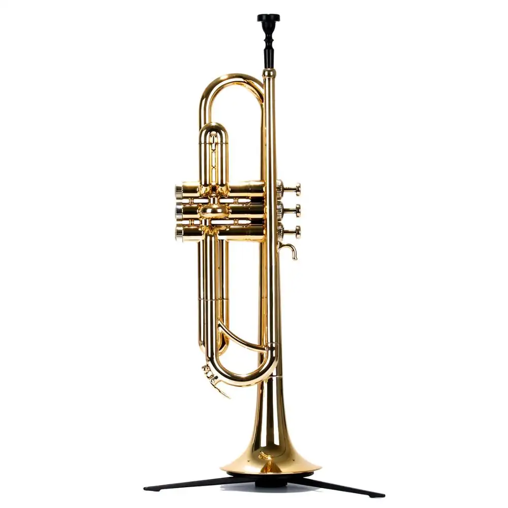 Phổ Biến Vàng Sơn Mài Bb Key Trumpet Từ Trung Quốc