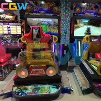 Simulateur de course de voitures CGW à monnayeur, jeu d'arcade Initial D 1.2+D Drift