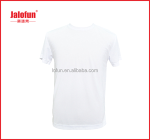 Al por mayor de poliéster blanco camiseta barato - Product Image 1