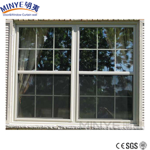 Nhôm Lên Và Xuống Trượt Cửa Sổ Phong Cách Mỹ Sash Window Grill Thiết Kế - Product Image 6