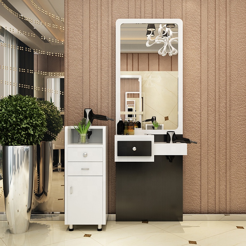サロン家具理髪店ミラーキャビネット| Alibaba.com