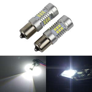 <span class=keywords><strong>Ampoule</strong></span> LED haute puissance pour clignotant de voiture <span class=keywords><strong>12V</strong></span> 24V <span class=keywords><strong>21W</strong></span> P21W S25 1156 BA15S BAU15S disponible en blanc jaune ambre - Product Image 2