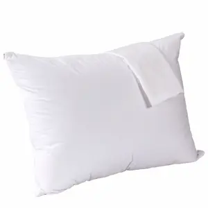 Capa de travesseiro padrão para cama, proteção contra ácaro e alergia, 100% poliéster à prova d'água com protetor de travesseiro oeko-tex class i