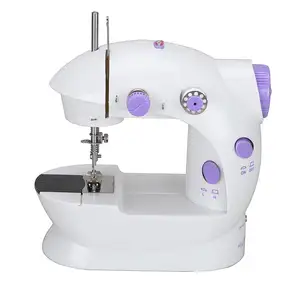 Fresh compacted design of AC/DC 6V 800mA Electric mini household sewing machine FHSM-202