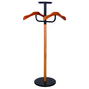 Home Furniture Factory Direct Supply Modern Home Hotel Solid Wood Coat Suit <strong>Clothes</strong> <strong>Valet</strong> Stand - Product Image 2