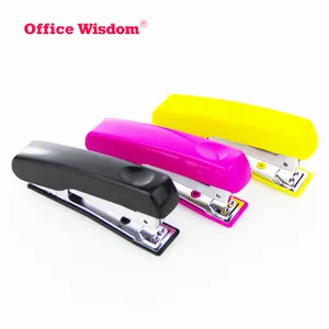 Professional office stapler basic style manual plastic stapler medium sized desktop paper No. 10 stapler