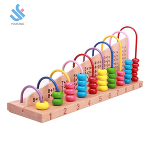 YF-D3048 nueva venta caliente Educación Temprana <span class=keywords><strong>de</strong></span> <span class=keywords><strong>madera</strong></span> recuento <span class=keywords><strong>de</strong></span> bolas intelligengce Ábaco juguetes para niños - Product Image 1
