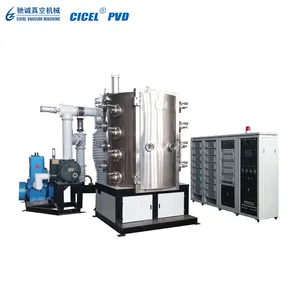 CICEL Stainless Steel Gold PVD Multi-Arc Ion Vacuum Spray Chrome Plating System Machine