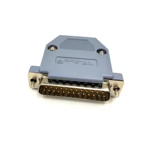 Conector d-sub fêmea macho de 25 pinos