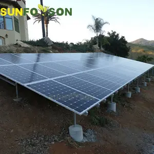 Sunforson Ground Solar Mount Aluminum Solar Panel Frame Supporting Structure