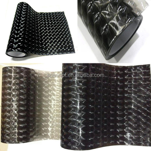 Hot Sale 30CM * 10m 4D Cat Eye Auto Decorative Pvc Adhesive Black Headlight Film - Product Image 1
