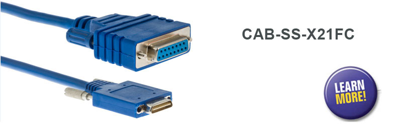 Cisc0 - X.21 Cable (DCE) - 26 Pin Smart Serial (M) - DB-15 (F)