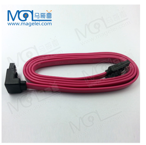 Cable de datos Sata una curva cabeza con <span class=keywords><strong>metralla</strong></span> puerto serie y cable de disco duro - Product Image 6