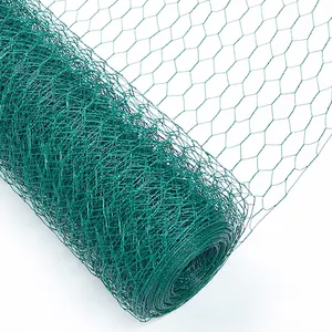 Galvanized/PVC Hexagonal Wire Netting Chicken Wire Mesh 25mm Mesh Size