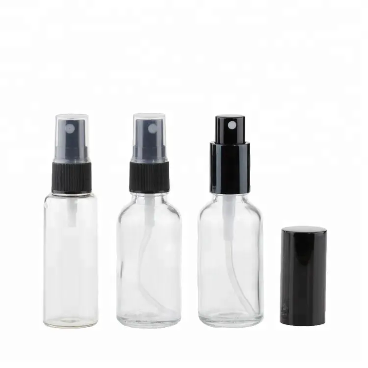Confezione da 30ml flaconi Spray in vetro trasparente 100ml 20ml 10ml 50 ml bottiglia di profumo olio francese