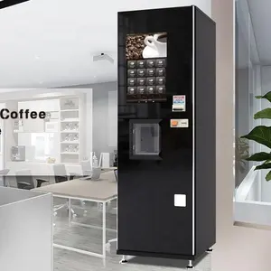 Automatic Coin&Bill Operated Italian Expresso Coffee Vending Machine Manufacturers