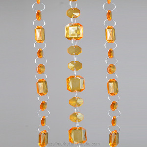 9.2m <strong>Long</strong> Luxury Acrylic Crystal Octagon l Bead <strong>Curtain</strong> for Events and Wedding Decoration - Product Image 3