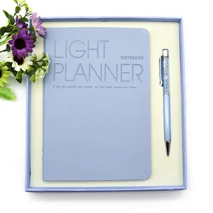 Gift sets paper notebook with box ballpoint pen