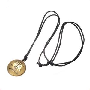 Pendentif tibétain <span class=keywords><strong>Brigitte</strong></span> Voodoo Loa Veve, talisman d'argent, amulette de richesse, collier - Product Image 2