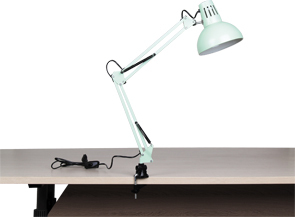 Lámpara de mesa oscilante, brazos oscilantes ajustables <span class=keywords><strong>Vintage</strong></span>, para oficina, LED, lectura, trabajo - Product Image 2