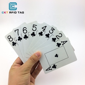맞춤 인쇄 <span class=keywords><strong>HF</strong></span> <span class=keywords><strong>UHF</strong></span> 칩 NFC <span class=keywords><strong>RFID</strong></span> 플레잉 카드 덱 - Product Image 4