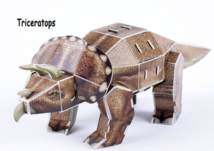 Offre Spéciale bricolage éducatif eps 3d papier dinosaure <span class=keywords><strong>puzzle</strong></span> - Product Image 3