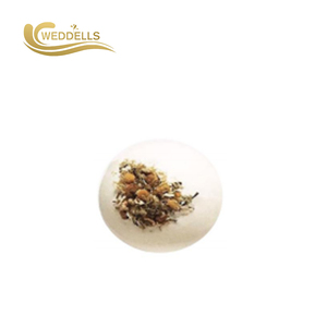 Bombe de bain avec pétales de fleurs naturelles, bio, g, avec fleurs séchées