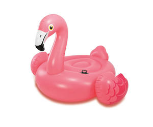 <span class=keywords><strong>Intex</strong></span> 57558 Giant Flamingo Gonflable Ride-On pour Piscines Extérieures Water Amusement Facility for Play and Lounging - Product Image 1
