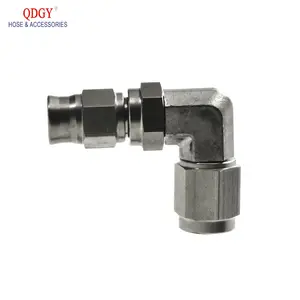 AN -3 ( AN3 3AN) del Tubo Per M10x1.0 Femminile 90 Gradi In Acciaio Inox Tubo di Raccordo