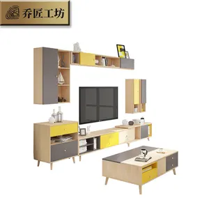 Good quality TV Stand And Coffee Table Set Mdf Modern Tv Stand For Home