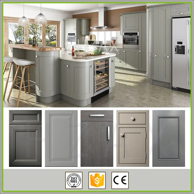 European Style Discontinued Modular Designs Kitchen Cabinet For Small Kitchens