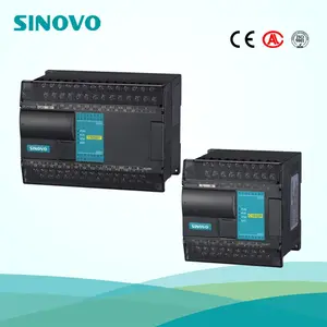 SINOVO tipo plc de alto rendimiento con 4C 200 KHZ entrada de pulsos de alta velocidad